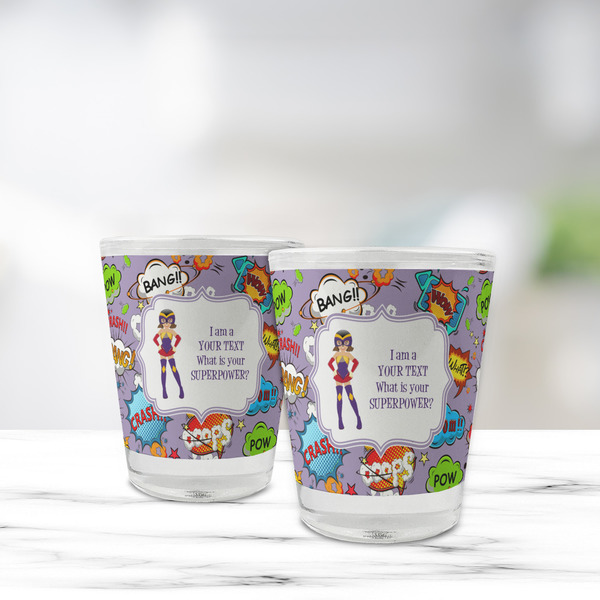 What is your Superpower Glass Shot Glass - Standard - LIFESTYLE