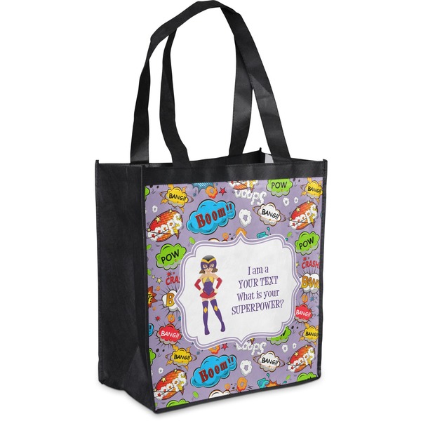 Custom What is your Superpower Grocery Bag (Personalized)
