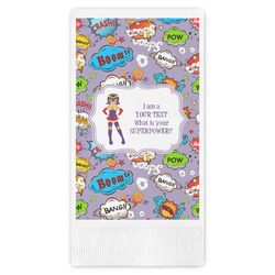 What is your Superpower Guest Napkins - Full Color - Embossed Edge (Personalized)