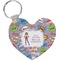 What is your Superpower Heart Plastic Keychain w/ Name or Text