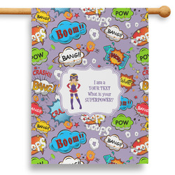 What is your Superpower 28" House Flag - Single Sided (Personalized)