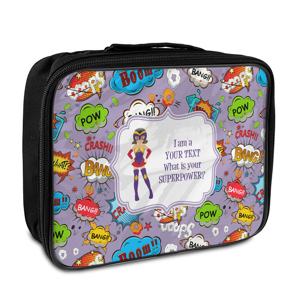 Custom What is your Superpower Insulated Lunch Bag (Personalized)