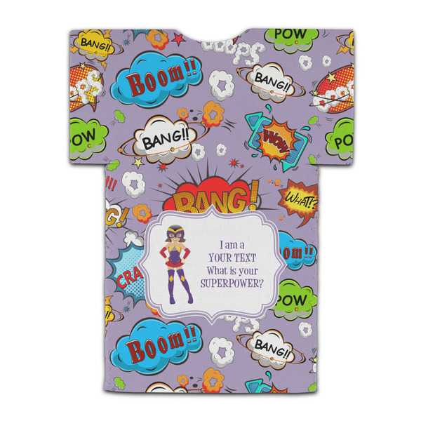 What is your Superpower Jersey Bottle Cooler - BACK (flat)