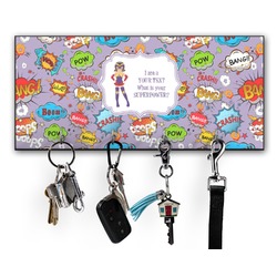 What is your Superpower Key Hanger w/ 4 Hooks w/ Graphics and Text