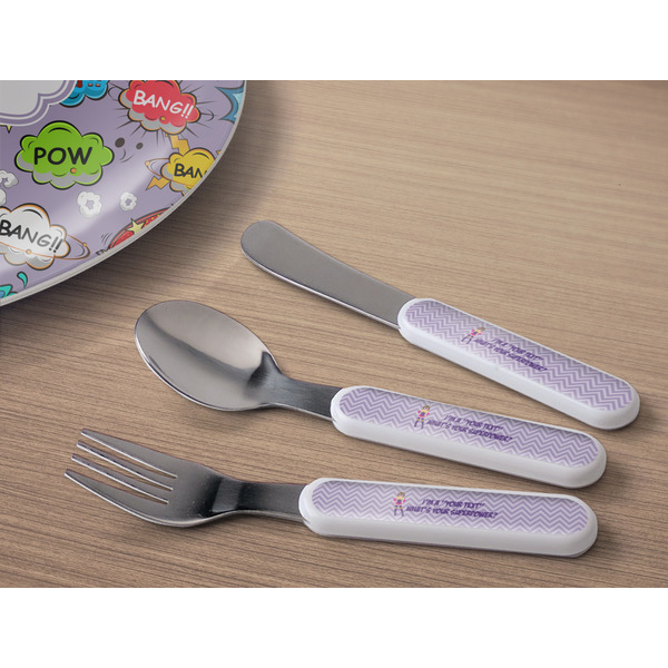 What is your Superpower Kids Flatware w/ Plate