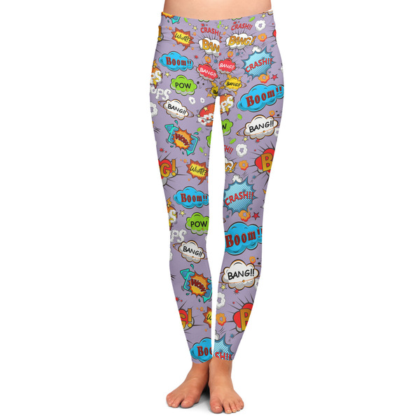 Custom What is your Superpower Ladies Leggings - Large
