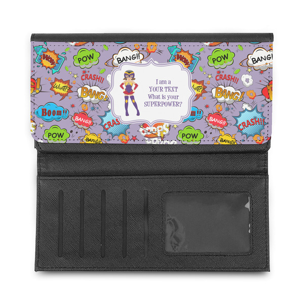 What is your Superpower Ladies Wallet - Half Way Open
