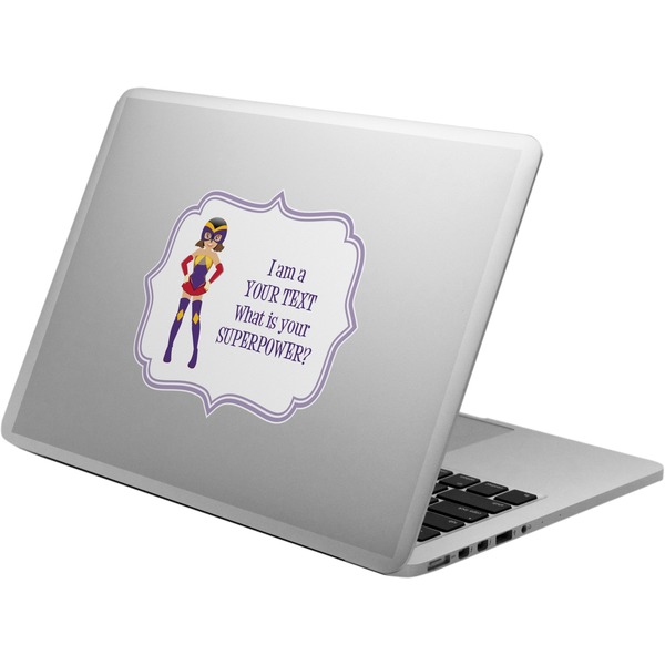 Custom What is your Superpower Laptop Decal (Personalized)