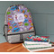 What is your Superpower Large Backpack - Gray - On Desk