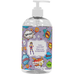What is your Superpower Plastic Soap / Lotion Dispenser (16 oz - Large - White) (Personalized)