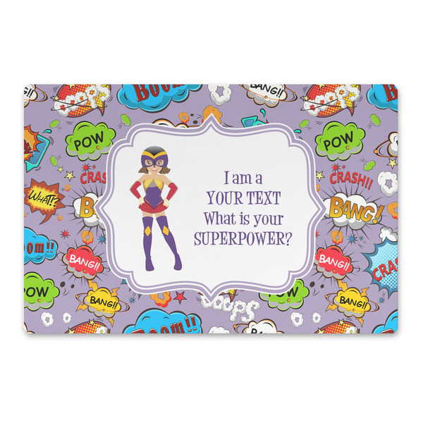 Custom What is your Superpower Large Rectangle Car Magnet (Personalized)