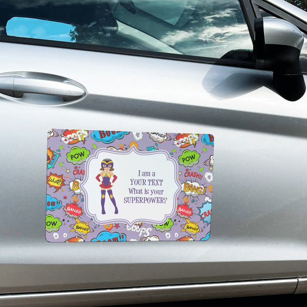 What is your Superpower Large Rectangle Car Magnets- In Context