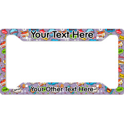 What is your Superpower License Plate Frame - Style A (Personalized)
