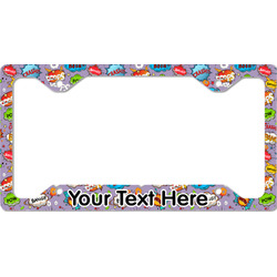 What is your Superpower License Plate Frame - Style C (Personalized)