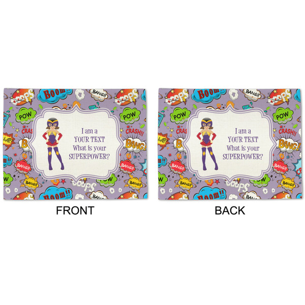 What is your Superpower Linen Placemat - APPROVAL (double sided)