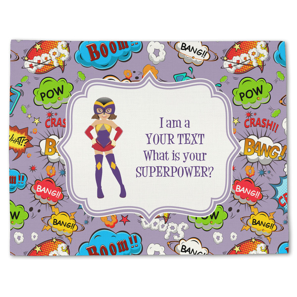 What is your Superpower Linen Placemat - Front