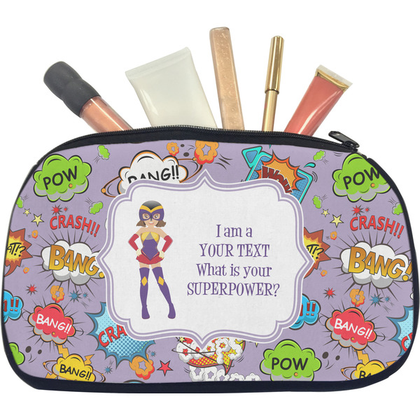 Custom What is your Superpower Makeup / Cosmetic Bag - Medium (Personalized)