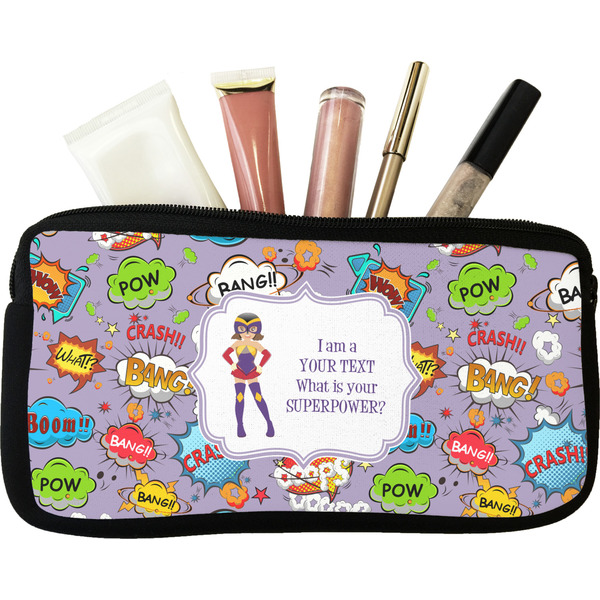 Custom What is your Superpower Makeup / Cosmetic Bag - Small (Personalized)