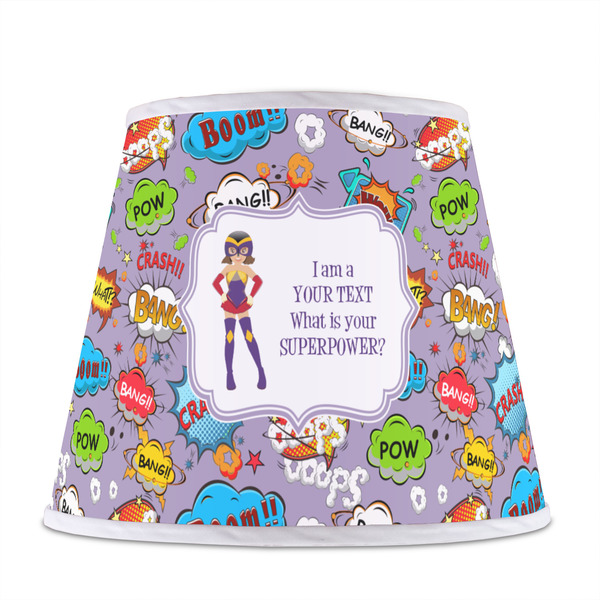 What is your Superpower Poly Film Empire Lampshade - Front View