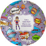 What is your Superpower Melamine Plate (Personalized)