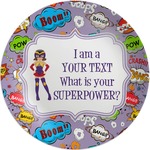 What is your Superpower Melamine Plate (Personalized)
