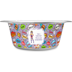 What is your Superpower Stainless Steel Dog Bowl - Large (Personalized)