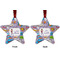 What is your Superpower Metal Star Ornament - Front and Back