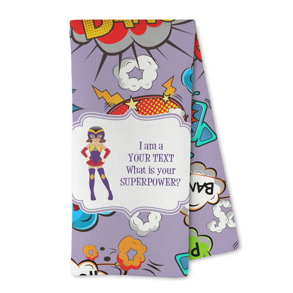 Custom What is your Superpower Kitchen Towel - Microfiber (Personalized)