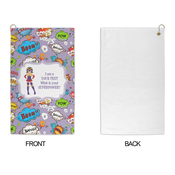 What is your Superpower Microfiber Golf Towels - APPROVAL