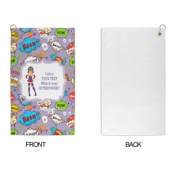What is your Superpower Microfiber Golf Towels - APPROVAL