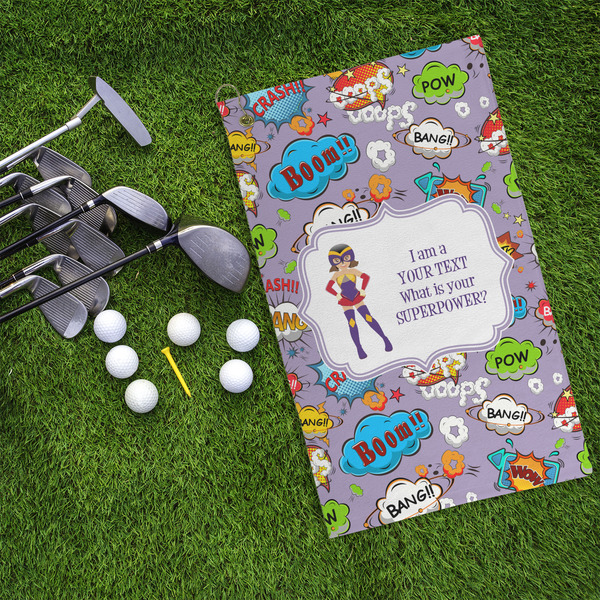 What is your Superpower Microfiber Golf Towels - LIFESTYLE
