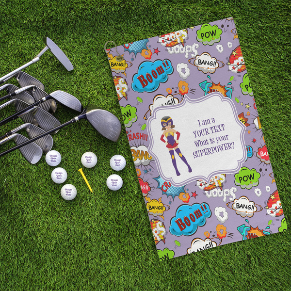 What is your Superpower Microfiber Golf Towels - LIFESTYLE