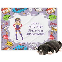 What is your Superpower Dog Blanket - Large (Personalized)