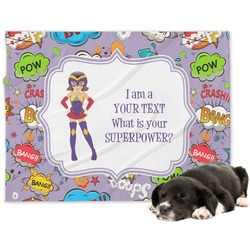 What is your Superpower Dog Blanket (Personalized)