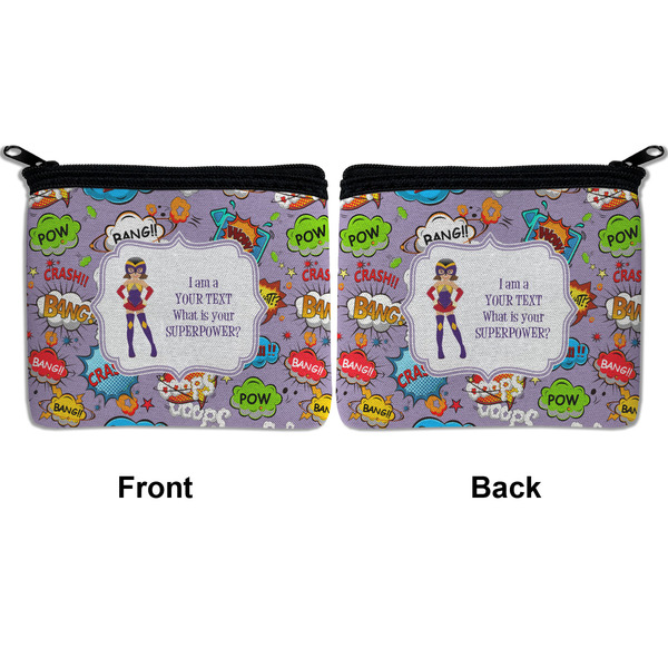 What is your Superpower Neoprene Coin Purse - Front & Back (APPROVAL)