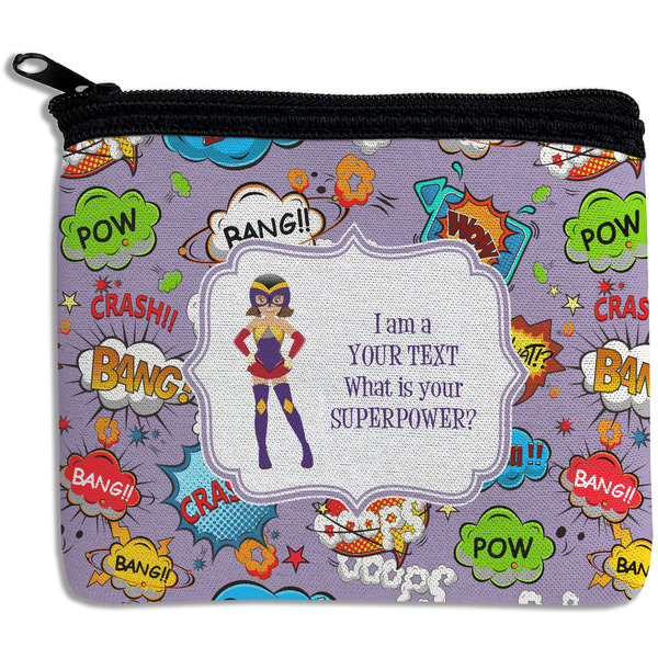 Custom What is your Superpower Rectangular Coin Purse (Personalized)