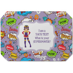 What is your Superpower Dining Table Mat - Octagon (Single-Sided) w/ Name or Text