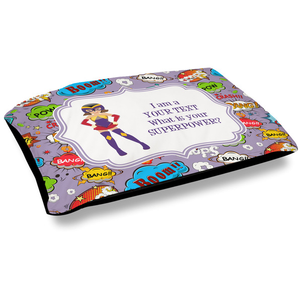 Custom What is your Superpower Dog Bed w/ Name or Text