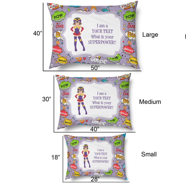 What is your Superpower Outdoor Dog Beds - SIZE CHART