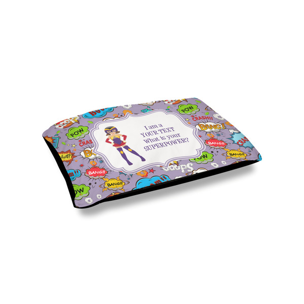 Custom What is your Superpower Outdoor Dog Bed - Small (Personalized)