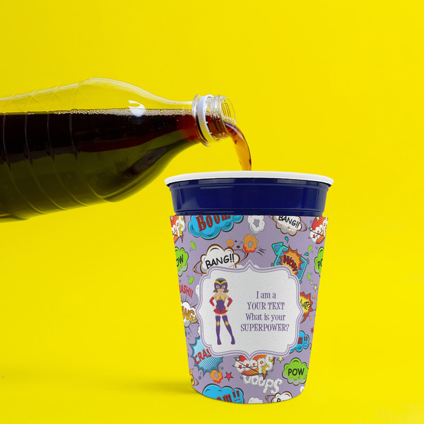 What is your Superpower Party Cup Sleeves - without bottom - Lifestyle