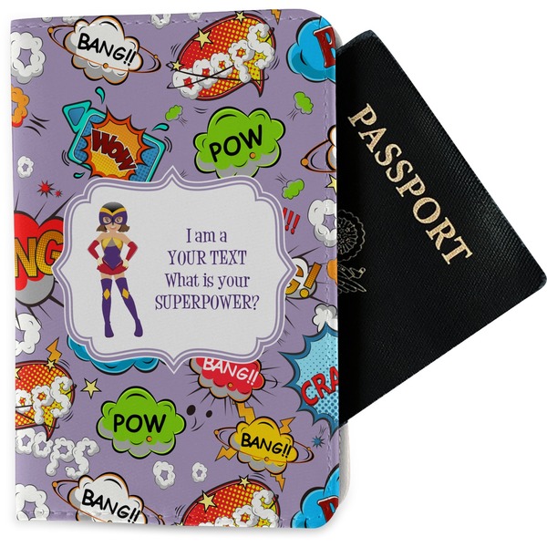 Custom What is your Superpower Passport Holder - Fabric (Personalized)