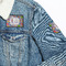 What is your Superpower Patches Lifestyle Jean Jacket Detail