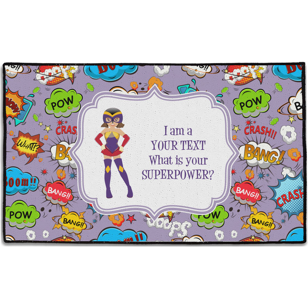 Custom What is your Superpower Door Mat - 60"x36" (Personalized)