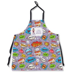 What is your Superpower Apron Without Pockets w/ Name or Text
