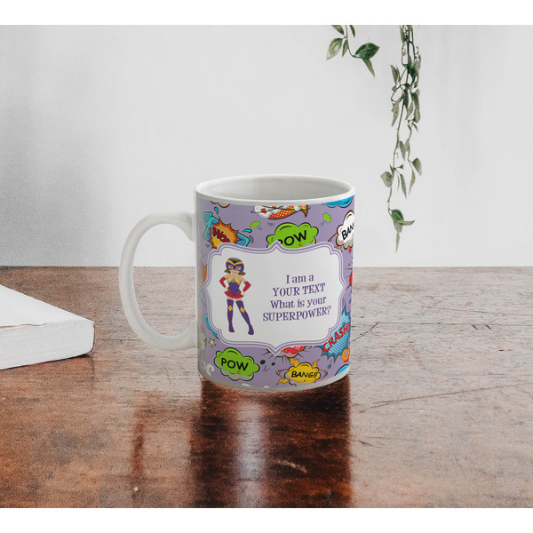 What is your Superpower Personalized Coffee Mug - Lifestyle