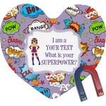 What is your Superpower Heart Fridge Magnet (Personalized)