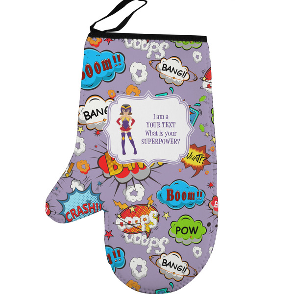 What is your Superpower Personalized Oven Mitt - Left