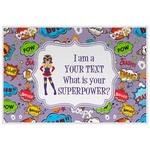 What is your Superpower Laminated Placemat w/ Name or Text
