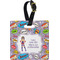 What is your Superpower Plastic Luggage Tag - Square w/ Name or Text